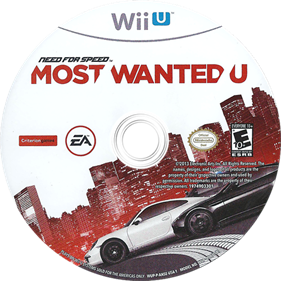 Need for Speed: Most Wanted U - Disc Image