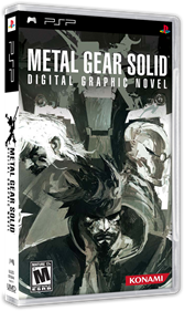 Metal Gear Solid: Digital Graphic Novel - Box - 3D Image
