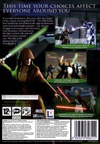 Star Wars: Knights of the Old Republic II: The Sith Lords - Box - Back Image