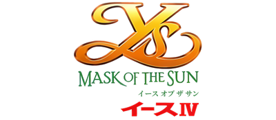 Ys IV: Mask of the Sun - Clear Logo Image