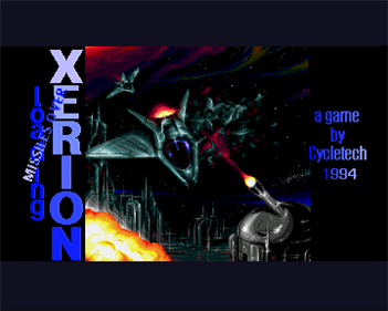 Missiles over Xerion - Screenshot - Game Title Image