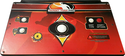 Target Toss Pro: Bags - Arcade - Control Panel Image