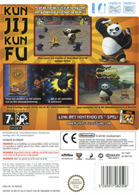 Kung Fu Panda: Legendary Warriors - Box - Back Image