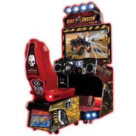 Dirty Drivin’ - Arcade - Cabinet Image