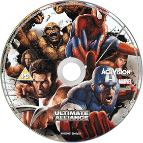 Marvel: Ultimate Alliance - Disc Image