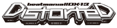 beatMania IIDX 13: DistorteD - Clear Logo Image