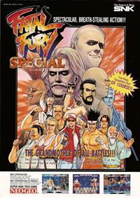 Fatal Fury Special - Advertisement Flyer - Front