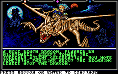 Death Knights of Krynn - Screenshot - Gameplay Image