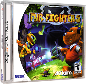 Fur Fighters - Box - 3D Image