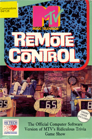 MTV Remote Control - Box - Front Image