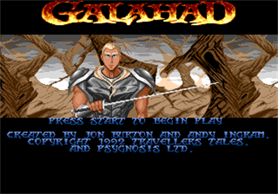Galahad - Screenshot - Game Title Image
