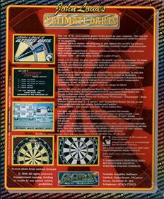 John Lowe's Ultimate Darts - Box - Back Image