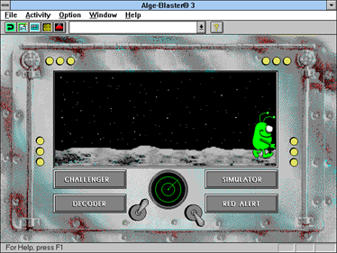 Alge-Blaster 3 - Screenshot - Game Title Image