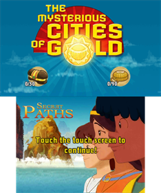 The Mysterious Cities of Gold: Secret Paths - Screenshot - Game Title Image