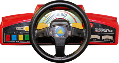 Virtua Racing - Arcade - Control Panel Image