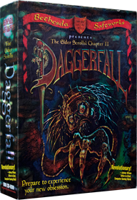 The Elder Scrolls: Chapter II: Daggerfall - Box - 3D Image