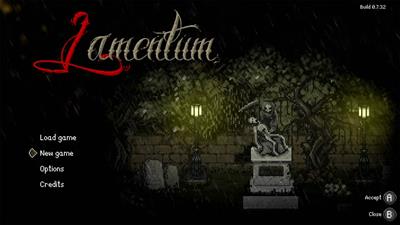 Lamentum - Screenshot - Game Title Image