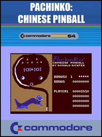 Pachinko: Chinese Pinball - Fanart - Box - Front Image