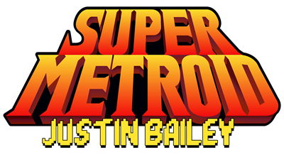 Super Metroid: Justin Bailey - Clear Logo Image