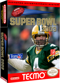 Tecmo Super Bowl 2009 - Box - 3D Image