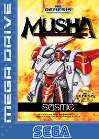 MUSHA: Metallic Uniframe Super Hybrid Armor - Fanart - Box - Front Image