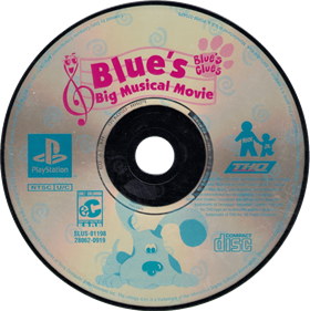 Blue's Clues: Blue's Big Musical - Disc Image