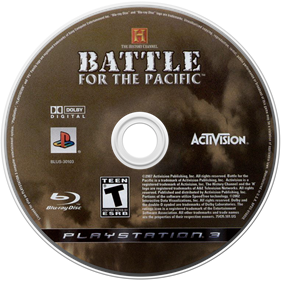 History Channel: Battle for the Pacific - Disc Image