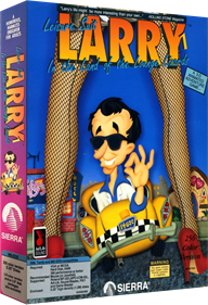 Leisure Suit Larry in the Land of the Lounge Lizards (VGA) - Box - 3D Image