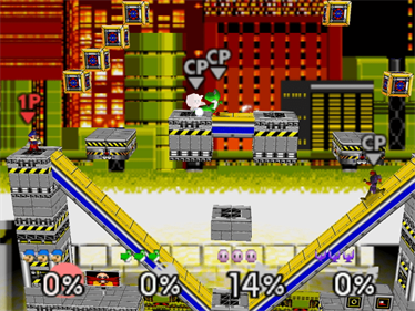 Super Sonic 2 Bros. - Screenshot - Gameplay Image