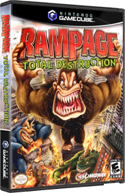 Rampage: Total Destruction - Box - 3D Image