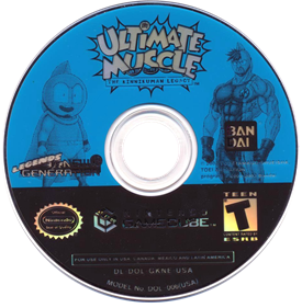 Ultimate Muscle: Legends vs New Generation - Disc Image