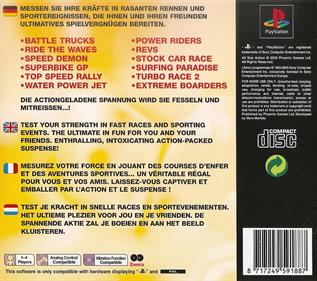All Star Action - Box - Back Image