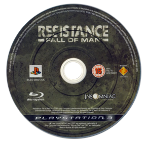 Resistance: Fall of Man - Disc Image