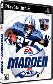 Madden NFL 2001 - Box - 3D Image