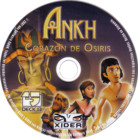 Ankh 2: Heart of Osiris - Disc Image