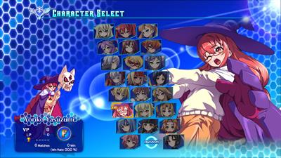 Arcana Heart 3: Love Max!!!!! - Screenshot - Game Select Image