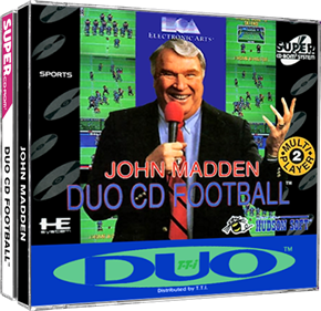 John Madden: Duo CD Football - Box - 3D Image