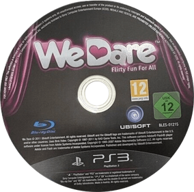 We Dare: Flirty Fun For All - Disc Image