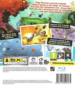 Rayman Origins - Box - Back Image