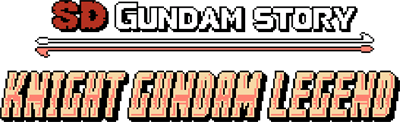 SD Gundam Gaiden: Knight Gundam Monogatari - Clear Logo Image