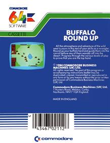 Buffalo Round Up - Box - Back Image