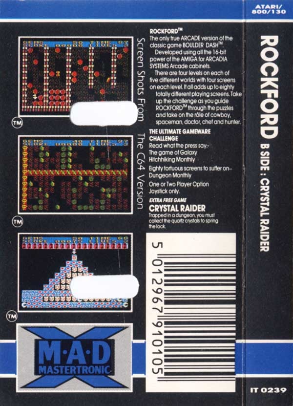 Rockford The Arcade Game Details LaunchBox Games Database
