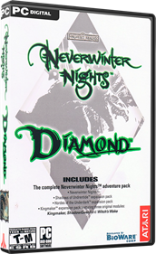 Neverwinter Nights: Diamond - Box - 3D Image
