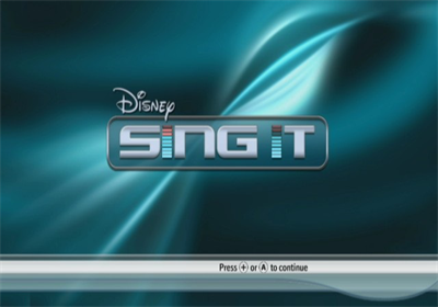 Disney Sing It - Screenshot - Game Title Image