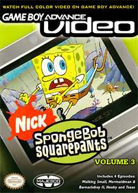 Game Boy Advance Video: SpongeBob SquarePants: Volume 3