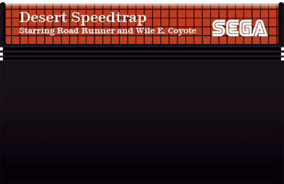 Desert Speedtrap starring Road Runner and Wile E. Coyote - Cart - Front Image