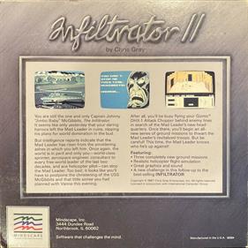 Infiltrator II - Box - Back Image