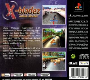 X-Bladez: Inline Skater - Box - Back Image