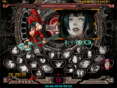 Guilty Gear XX Accent Core - Screenshot - Game Select Image