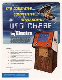 UFO Chase - Advertisement Flyer - Front Image